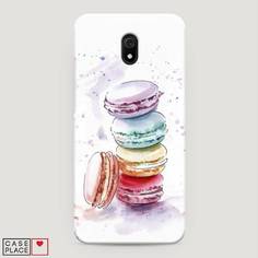 Пластиковый чехол "Пирамидка макарони 2" на Xiaomi Redmi 8A Awog