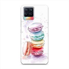 Пластиковый чехол "Пирамидка макарони 2" на Realme 8 Awog