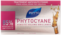 Средство от выпадения волос Phyto Phytocyane 12 x 7,5 мл