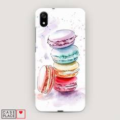 Пластиковый чехол "Пирамидка макарони 2" на Xiaomi Redmi 7A Awog