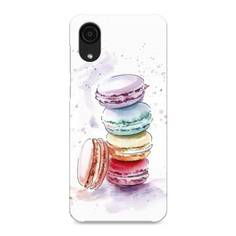 Пластиковый чехол "Пирамидка макарони 2" на Samsung Galaxy A03 Core Awog