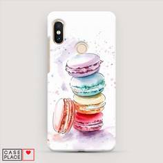 Пластиковый чехол "Пирамидка макарони 2" на Xiaomi Redmi Note 5 Awog