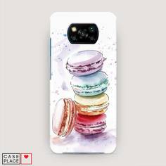 Пластиковый чехол "Пирамидка макарони 2" на Xiaomi Poco X3 NFC Awog