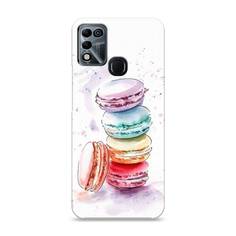 Пластиковый чехол "Пирамидка макарони 2" на Infinix HOT 10 Play Awog