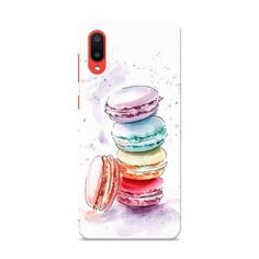 Пластиковый чехол "Пирамидка макарони 2" на Samsung Galaxy A02 Awog