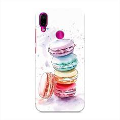 Пластиковый чехол "Пирамидка макарони 2" на Xiaomi Redmi Note 7 Awog