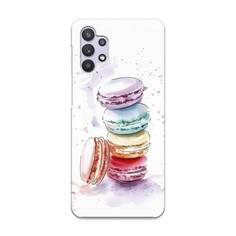 Пластиковый чехол "Пирамидка макарони 2" на Samsung Galaxy A32 Awog