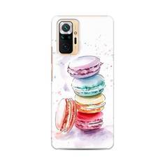 Пластиковый чехол "Пирамидка макарони 2" на Xiaomi Redmi Note 10 Pro Awog