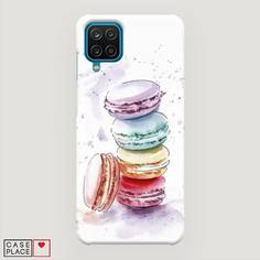 Пластиковый чехол "Пирамидка макарони 2" на Samsung Galaxy A12 Awog