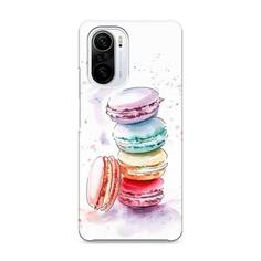 Пластиковый чехол "Пирамидка макарони 2" на Xiaomi Poco F3 Awog