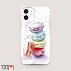 Пластиковый чехол "Пирамидка макарони 2" на Apple iPhone 12 mini Awog