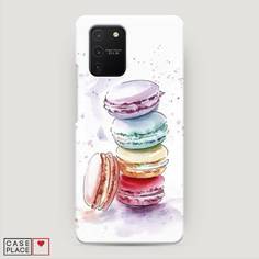 Пластиковый чехол "Пирамидка макарони 2" на Samsung Galaxy A91 Awog