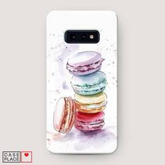 Пластиковый чехол "Пирамидка макарони 2" на Samsung Galaxy S10E Awog