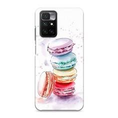 Пластиковый чехол "Пирамидка макарони 2" на Xiaomi Redmi 10 Awog