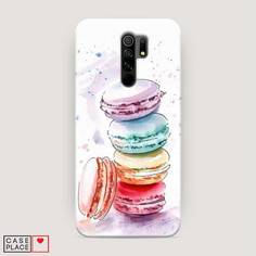 Пластиковый чехол "Пирамидка макарони 2" на Xiaomi Redmi 9 Awog