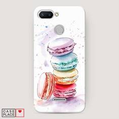 Пластиковый чехол "Пирамидка макарони 2" на Xiaomi Redmi 6 Awog