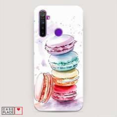 Пластиковый чехол "Пирамидка макарони 2" на Realme 5 Awog