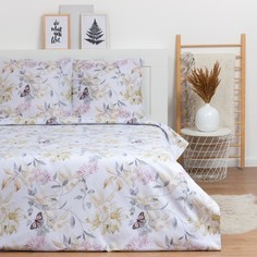 LoveLife КПБ 1,5 Spring butterflies пододеяльник 150*217см+наволочка 70*70см-1шт поплин