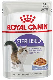 Влажный корм для кошек ROYAL CANIN Sterilised, мясо, 85г