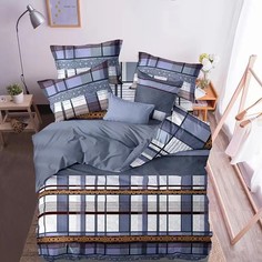 КПБ 1,5сп Brilliant, 145х210, 145х210, 70х70см 2 шт, микрофибра, полиэстер, 65 г/м