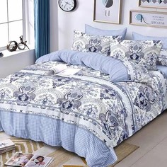 КПБ 2сп Brilliant, 175х210, 175х210, 70х70см 2 шт, микрофибра, полиэстер, 65 г/м
