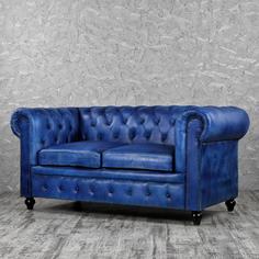 Диван кожаный "Честер" Decor-of-today KH01649