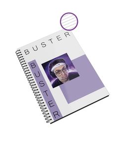 Блокнот СувенирShop "Buster/Бустер/Freak" NP-BLBS1-A4/3 A4 48 листов в линейку