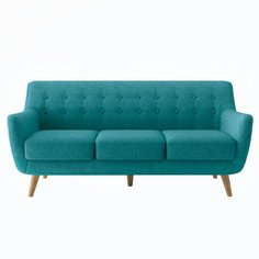 Диван BRADEXHOME Picasso трехместный Темно-бирюзовый