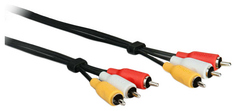 Кабель Philips 3RCA - 3RCA 1,5м Black (SWV2532W)