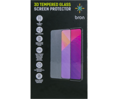 Защитное стекло Bron для Xiaomi Redmi 9 3D Full Glue (черная рамка)