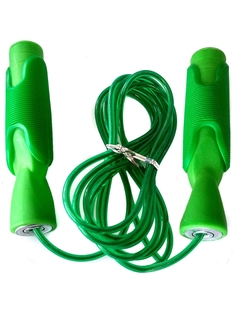 R18147 Скакалка с подшипником 2,8 м. ПП/Трос (зеленая) Bo Zo