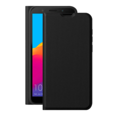 Чехол-книжка Deppa для Honor 7A/7A Prime/7S, термополиуретан, черный