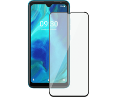 Защитное стекло Deppa для Tecno POP5 LTE 2.5D Full Glue (черная рамка)