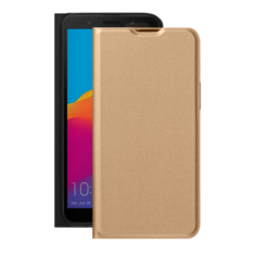 Чехол-книжка Deppa для Honor 7A/7A Prime/7S, термополиуретан, золотой