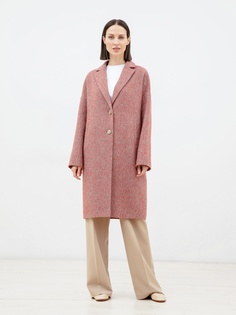 Пальто женское Pompa 3014090p10013 бежевое 52 RU