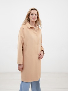 Пальто женское Pompa 3014202p10005 бежевое 44 RU