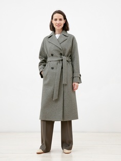 Пальто женское Pompa 3012940p10049 зеленое 52 RU