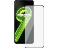 Защитное стекло Deppa для realme 9 2.5D Full Glue (черная рамка)