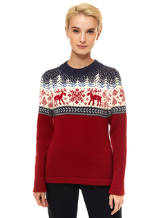 Джемпер женский SCANDICA красный