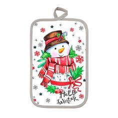 Прихватка прямоугольная 22х15 см, МИКС, поролон, пэ 100% Гранд Стиль