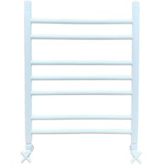 Полотенцесушитель Ника CLASSIC ЛП (Г2) 60/50 RAL9016 белый матовый с вентилями Nika