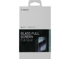 Защитное стекло Deppa для Galaxy A22 3D Full Glue (черная рамка)