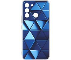 Чехол-крышка Deppa для Tecno POP 5 LTE, силикон, синий
