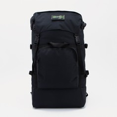 Рюкзак Huntsman на стяжке, 50 л, 3 наружных кармана, черный