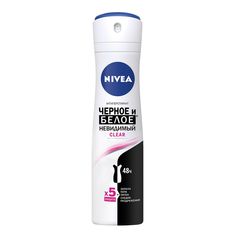 Антиперспирант Nivea Спрей женский Невидимая защита для черного и белого Клер 150мл