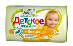 Крем-мыло детское Весна детское с экстрактом календулы 90 г