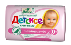 Крем-мыло детское Весна с рождения 90 г No Brand