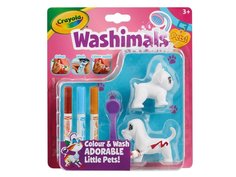 Фигурки для раскрашивания Crayola Washimals Собачки 2 фигурки