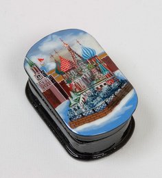 Шкатулка Церковь (ручная работа) Народные промыслы