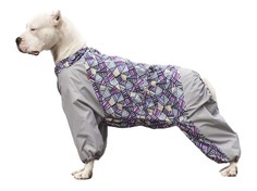 Комбинезон для собак Happy Puppy Французский бульдог, женский, серый, длины спины 30 см